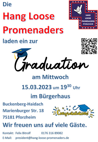 Graduation 2023 - Klick für Flyer